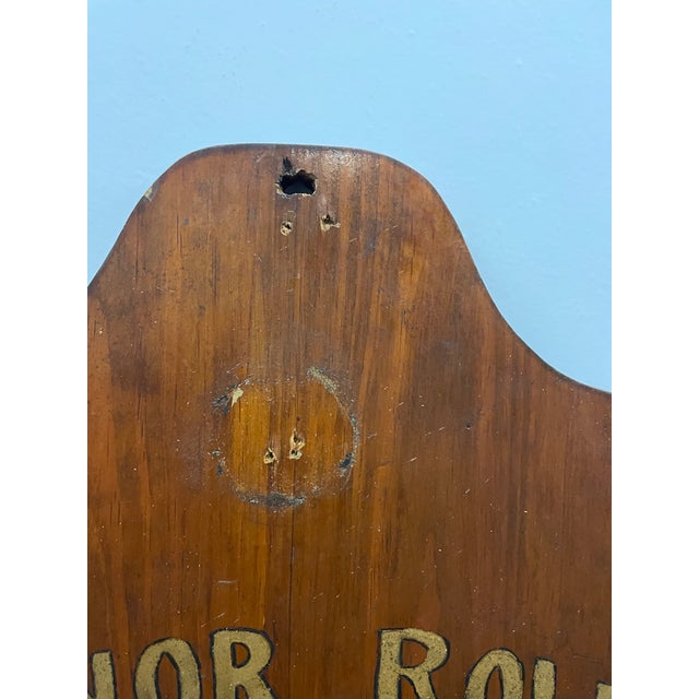 1930s Honor Roll Board Southern Folk Art For Sale - Image 4 of 7