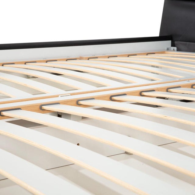 Black Leather Bed from Ruf For Sale - Image 12 of 18