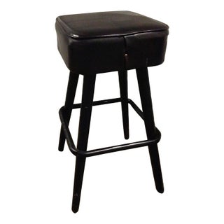Vintage Saloon Style Bar Stools - A Pair For Sale