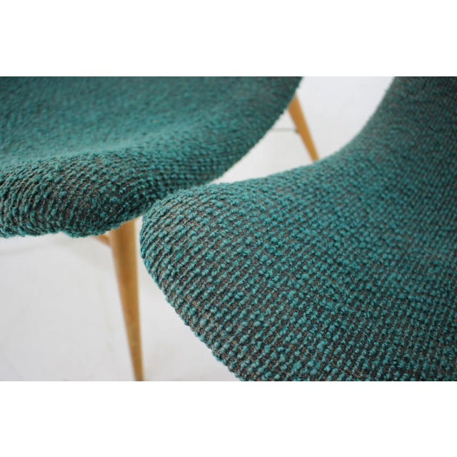 Set of Czechoslovakian Shell Lounge Chairs by Miroslav Navratil, 1960s For Sale - Image 8 of 10