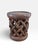 Wood Vintage Tribal Nobility Bamileke Braided Stool/Table Cameroon 15" H For Sale - Image 7 of 9