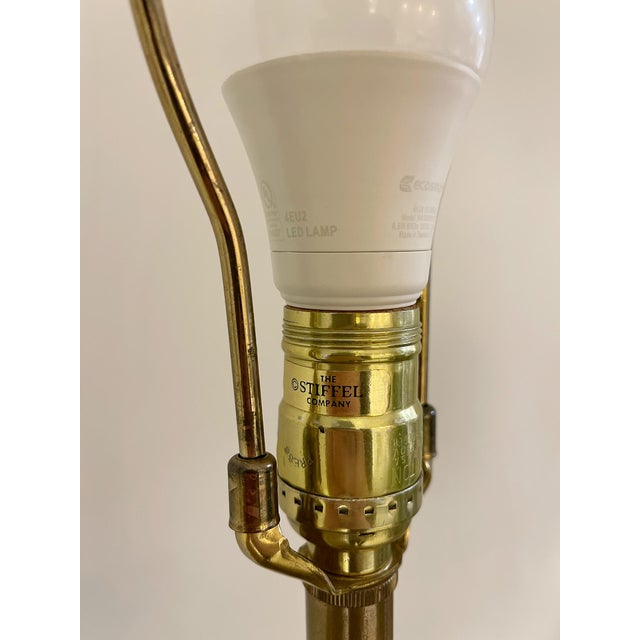 Vintage Stiffel Brass Urn Table Lamp For Sale In New York - Image 6 of 7