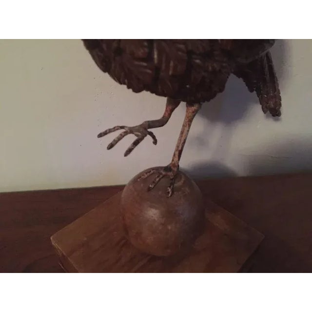 19th Century American Carved Wood Bird Model of a Pheasant For Sale In New York - Image 6 of 11