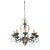 Metal French 19th Century Eight Light Tole Chandelier For Sale - Image 7 of 8