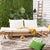 Tandra Modern Contemporary Outdoor Daybed in Natural & Beige For Sale - Image 10 of 10