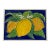 Vintage Italian Ceramic Tile Lemon Wall Hanging For Sale