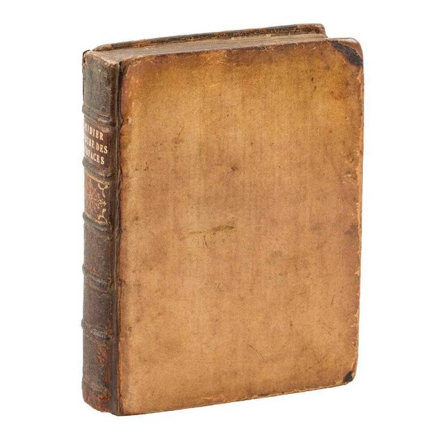 1740s Decorative French Illustrated Leather Book, l'Abbe Deidier's Measurement of Surfaces and Solides... & Theorique Et Pratique..., 2 Books in 1 For Sale In San Francisco - Image 6 of 6
