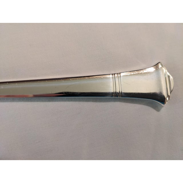 Metal Sterling Silver Tiffany "Windham" Serving Spoon Tablespoon, No Monogram For Sale - Image 7 of 11