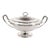 Antique George III Sterling Silver Soup Tureen Cover Benjamin Laver London 1787 For Sale - Image 11 of 18