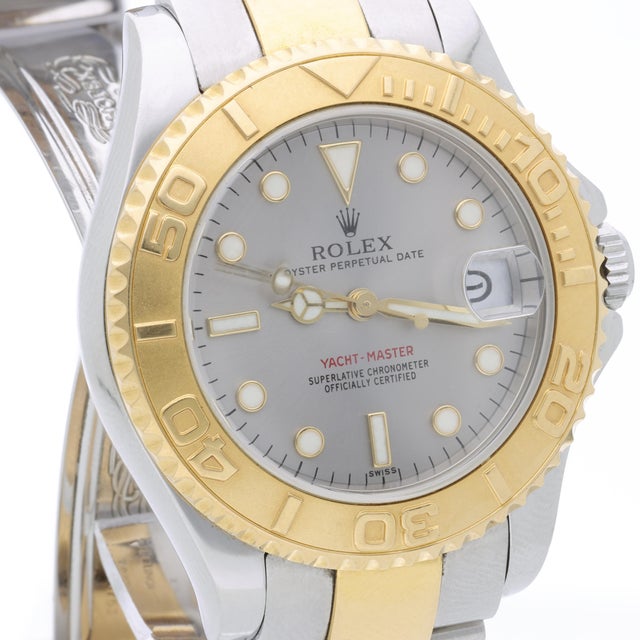 A 1999 Rolex Yacht-Master mid-size ref. 168623 automatic wristwatch in two-tone stainless steel and 18K yellow gold,...