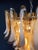 Vintage Italian Murano Chandelier with Caramel Glass Petals in the style of Mazzega, 1990 For Sale - Image 12 of 17