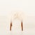 Mid-Century Modern Danish Stool in Long Hair Sheepskin, 1970s For Sale - Image 3 of 7