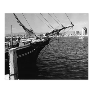 1971 Marina Del Rey Sailboat Photograph by Don Ware