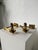 Brass Wall Lights with Articulated Arms, 1970s, Set of 2 For Sale - Image 3 of 18