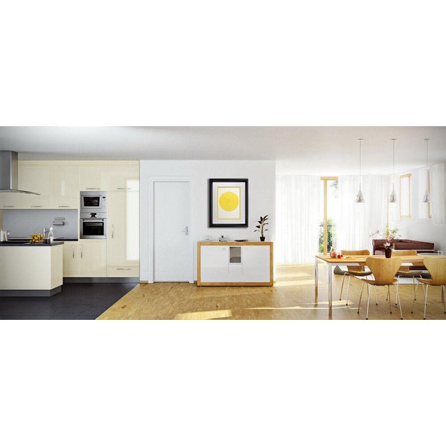 Max Bill Original Lithographs, Titled: Constellations I Size : 51x536cm, on Woven paper. VERY RARE Hand Signed and...