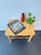 Vintage Wooden Side Table with Magazine Rack, 1970s For Sale - Image 14 of 16