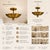 Bring timeless elegance into your home with this handcrafted scalloped brass flush mount ceiling light — a perfect blend...