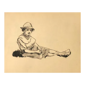 1930s Perce Canada Drawing by Norman Kent