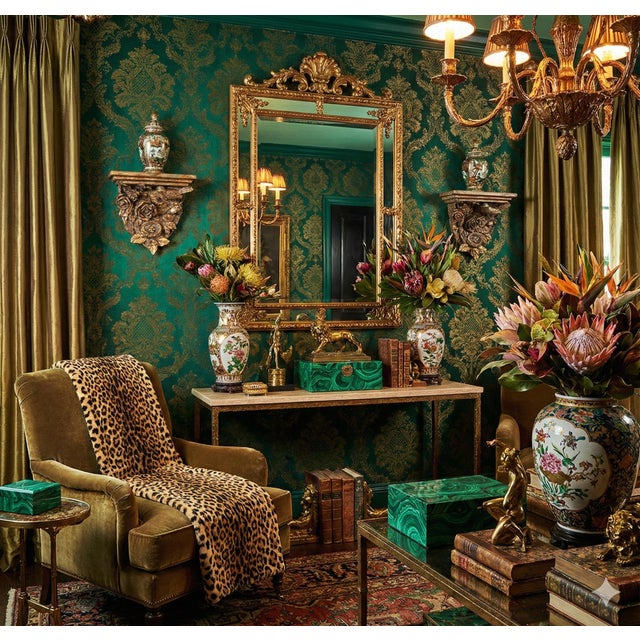 Bring the eternal promise of spring into your home with this exquisite pair of vintage sconces, reimagined in the Turtle...