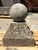 Pair of 18th Century French Carved Limestone Pillar Ball Finials For Sale - Image 4 of 18