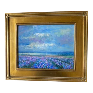 Framed French Provincial Landscape Painting
