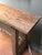 Rustic European Handcrafted Reclaimed Wood Console Table For Sale - Image 3 of 9