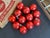 Mid-Century Modern Vintage Mid Century Red Glass Christmas Ornaments For Sale - Image 3 of 15