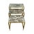 Maison Jansen Mid Century Brass Nesting Tables in Maison Jansen Style For Sale - Image 4 of 11