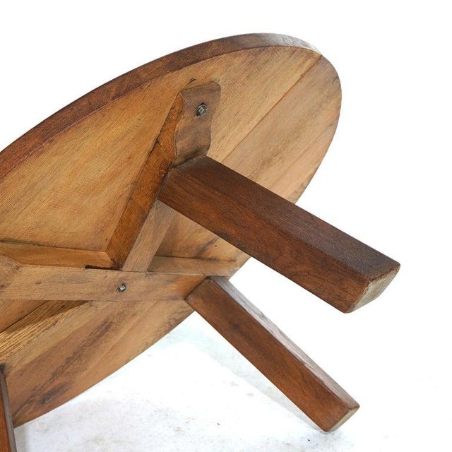 Arts & Crafts Mission Style Oak Low Table 20thC For Sale - Image 6 of 11