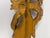 Vintage Carved Giltwood Louis XVI Ribbon Bow & Laurel Wall Ornament – 19" For Sale - Image 10 of 18