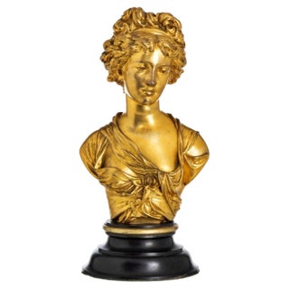 Female Figure Léopold Oudry Sculpture For Sale