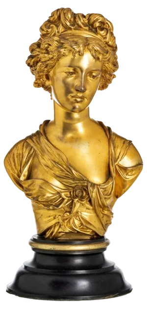 Female Figure Léopold Oudry Sculpture
