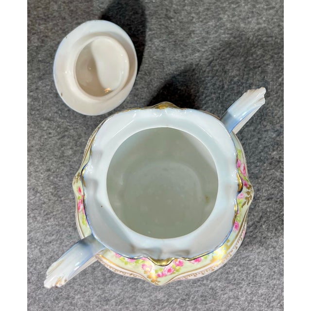 Late 19th Century Fine Antique Porcelain Sugar Bowl For Sale - Image 9 of 10