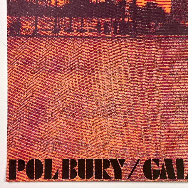 Postmodern Vintage 1971 Pol Bury Exhibition Galerie Maeght Lithograph For Sale - Image 3 of 4