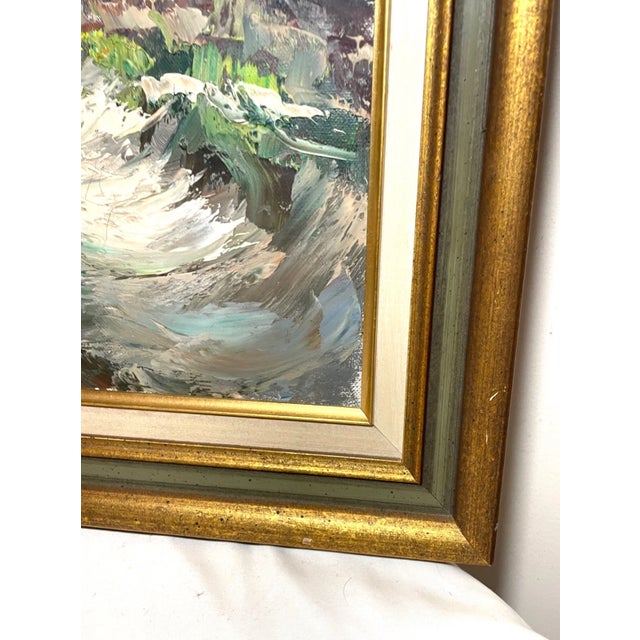 1940s Willem Frederik Reinder Oil Woodsy Landscape Expressionism Painting Art For Sale - Image 12 of 12