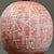 Pair of Modernist Vintage Pink Carved Ceramic Lamps With Wire Stands For Sale In Philadelphia - Image 6 of 10