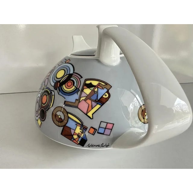 Mekka No. 25/99 Teapot by Eduardo Paolozzi for Rosenthal, 1990s For Sale - Image 6 of 10