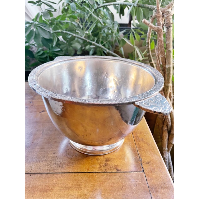 1970s Vintage Silver Plated Ice Bowl From the Waldorf-Astoria Hotel For Sale - Image 5 of 9