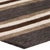Charcoal Taurus Collection Striped Brown, White, Grey, Goat Hair Rug by Doris Leslie Blau For Sale - Image 8 of 8