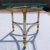 Jansen Style Chrome & Brass Demi-Lune End Tables in Baguès For Sale - Image 12 of 13