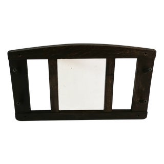 Art Deco Wall Hanger with Mirror, Denmark, 1930s For Sale