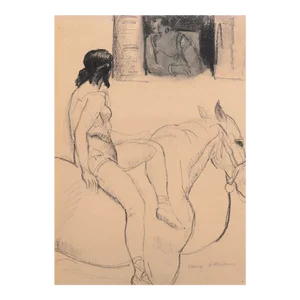 'Equestrienne' by Henri Ottmann, Salon D’Automne, Musée Du Luxembourg, French Post-Impressionism