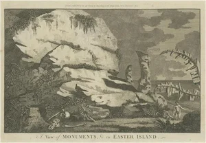 Moai Statues, 1794, Paper
