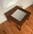 Mid-Century Modern Vintage Infinity Led End Table Accent Side Walnut Table, Circa 1960s For Sale - Image 3 of 12