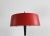 Oscar Torlasco Italian Lacquered Chromed Metal Table Lamp attributed to Oscar Torlasco, 1950s For Sale - Image 4 of 7