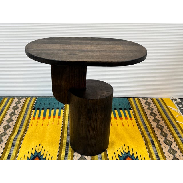 Design Plus Gallery presents the Black Stained Ash Wood Insert Side Table by Ferm Living. This sculptural and visually...