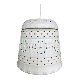 1970s Boho Chic Patio Pendant Light For Sale