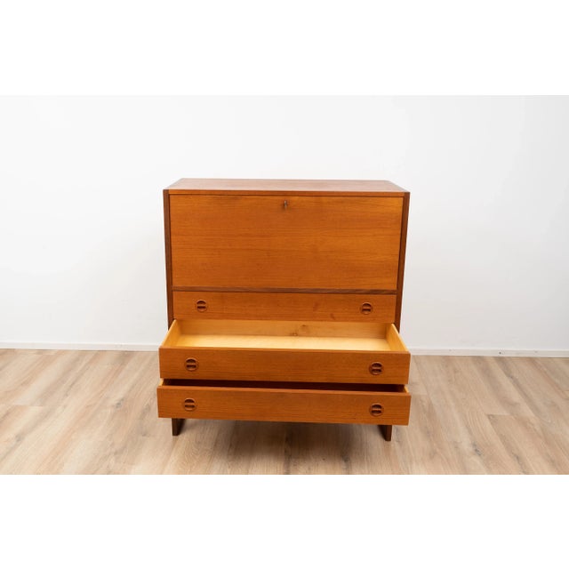 1950s Danish Wooden Highboard by Arne Wahl Iversen For Sale - Image 5 of 18