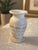 A beautifully substantial vintage Egyptian alabaster vase sourced through Restoration Hardware. Hand carved from genuine...