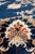 Traditional Pasargad Home Tabriz Blue Art Silk Area Rug, 5' 0'' X 8' 0'' For Sale - Image 3 of 6